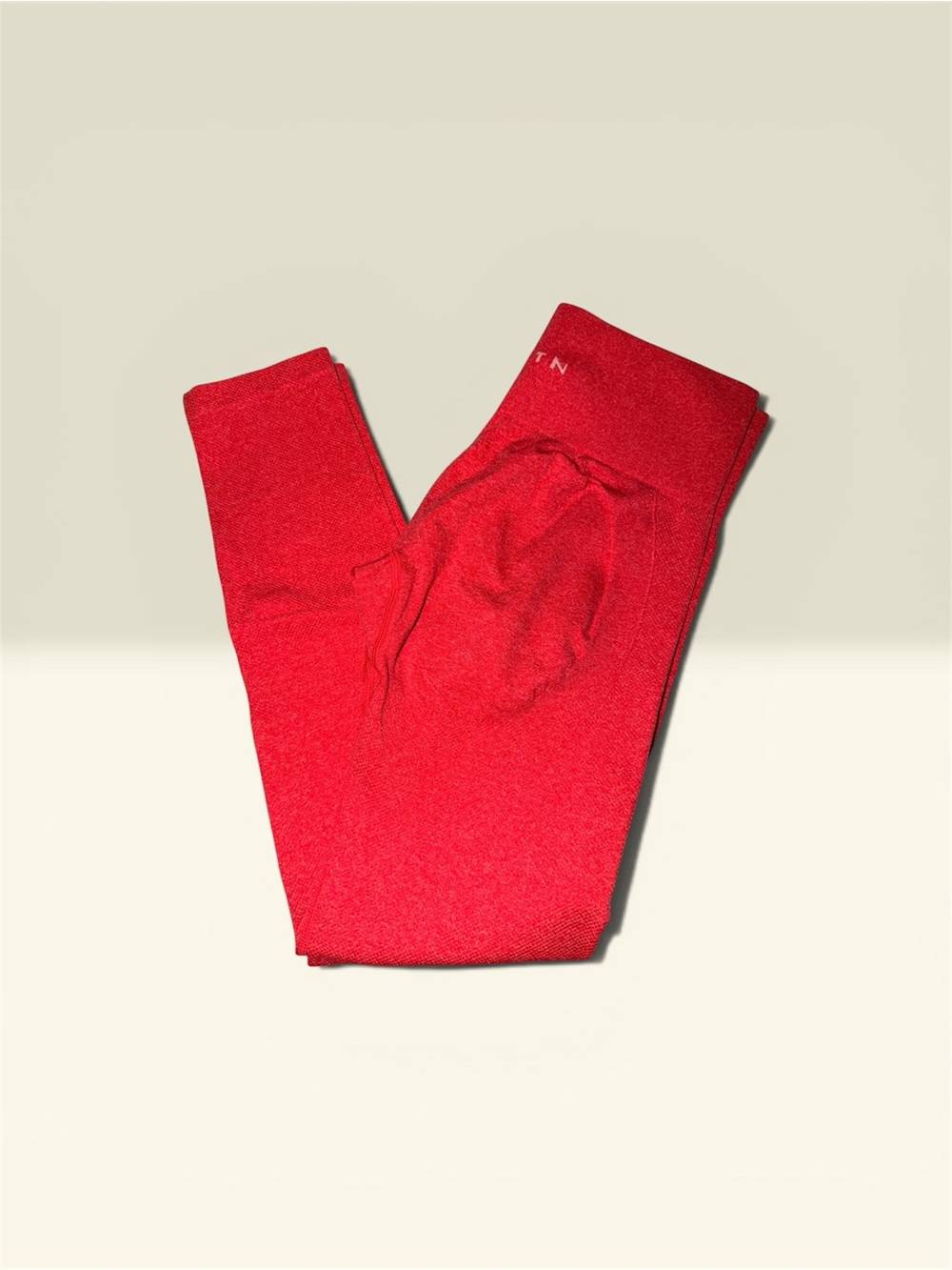 Red Seamless Leggings NVGTN